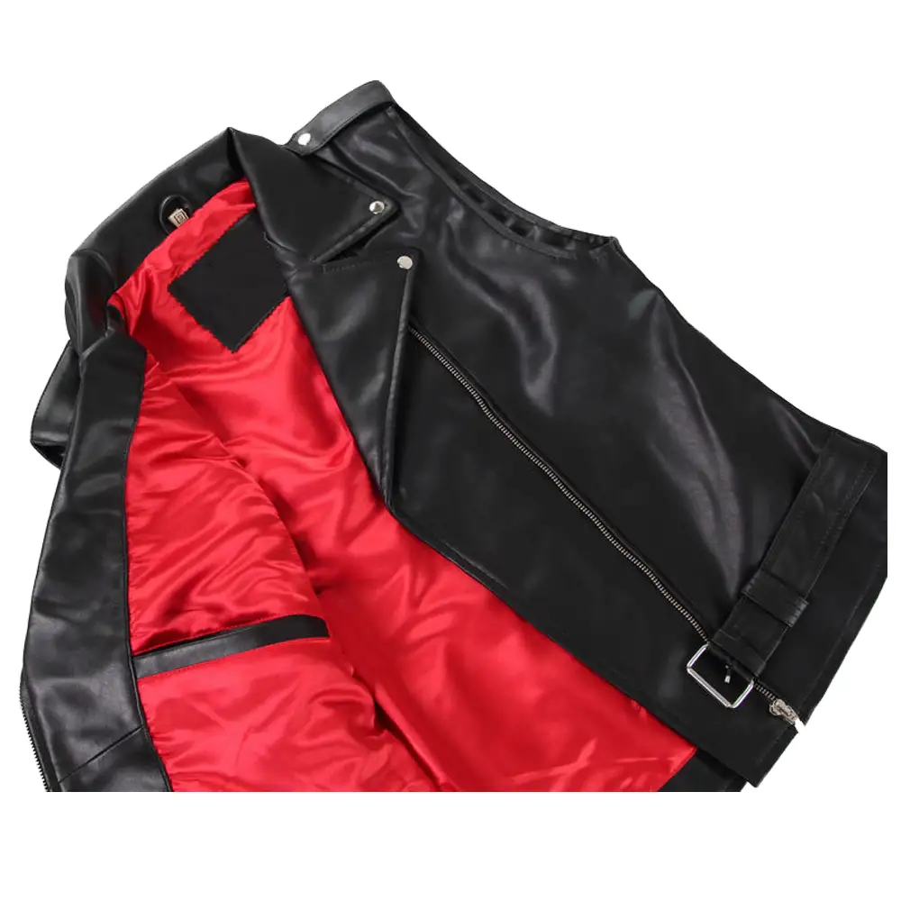 Lederen vest motorfiets vest motorfiets chopper Custom
